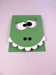 Handmade Birthday Card For 10 Year Old Boy Silly Monster Birthday Card For Kids Handmade Birthday Greeting Card Kids Birthday Cards Cool Birthday Cards Handmade Birthday Cards