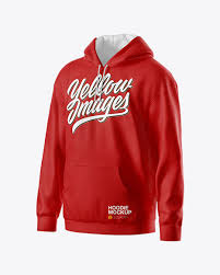 Download Hoodie Mockup Half Side View In Apparel Mockups On Yellow Images Object Mockups