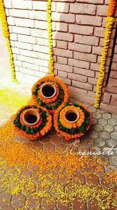 Flower Decoration Mehndi Decor Flower Decorations Desi Wedding Decor