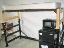 Smart Metal Platform Loft Conversion Kit For Twin Full Size Bed Steel Bed Frame Bed Frame Dorm