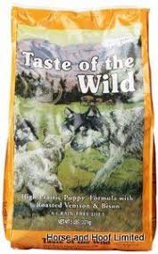 Taste Of The Wild High Prairie Venison Bison Puppy Food 2kg Taste Of The Wild High Prairie Venison Bison Puppy Food Is A Gr Puppy Formula Grain Free Puppy Food