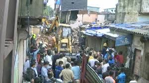 Severe downpours caused flooding and chaos across mumbai and the neighbouring region of thane on. Mumbai Building Collapse 11 Dead 7 Injured After 2 Storey Building Collapses In Malvani Area Of Malad West Rescue Operation Underway