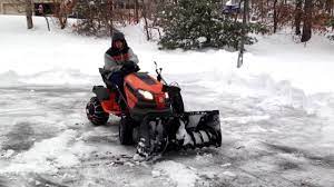 Jetzt eine riesige auswahl an gebrauchtmaschinen von zertifizierten händlern entdecken Husqvarna 42 In 2 Stage Snowblower Attachment The Ultimate Snow Throwing Machine Youtube