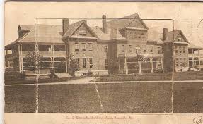 Danville Il Soldiers Home Black And White 12 Pullout Views 1905 With Images Veterans Administration Danville Black And White