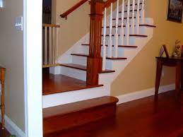 Popular Custom Stairs Brazilian Cherry Staircase Wood Front Entry Doors Cherry Wood Floors Stairs