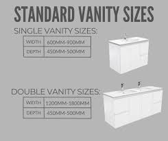 Bathroom Vanity Sizes In Australia
