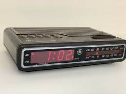 Vintage ge general electric 8116k flip clock. Vintage Ge Am Fm Digital Flip Clock Radio Model 7 4305