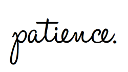 An Entry From The Sweet Simple Life Patience Word Facebook Cover One Word Quotes