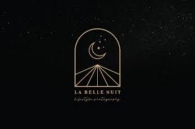 Black And Gold Logo Maker Premade Gold Logo Design Boho Logo Moon Logo Photography Etsy In 2020 Gold Logo Design Boho Logo Moon Logo