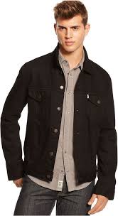 84 Levi S Black Button Down Trucker Jacket Trucker Jacket Outfit Trucker Jacket Black Denim Jacket
