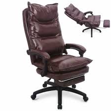 And the office sofa can offer better rest for them when they are taking a break. Buy Ergonomic Executive Pu Leather Office Sofa Chair Computer Desk Chair W Footrest Online In Kuwait 333180730921