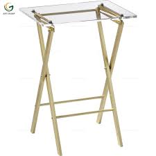 Vintage tin tray tv tables, retro all metal folding tables for crafts etc. Living Room Tempered Glass Top Metal Leg Tv Tray Folding Coffee Table Buy Tv Tray Table Tv Tray Folding Table Glass Folding Table Product On Alibaba Com