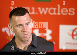 Cardiff, Wales, UK. 9th Aug, 2017. Beth Bingham of Wales ¨ & Khrystsina  Mitskevich of Belarus (l). Belarus v Wales, EuroHockey 11 Women's  championshp 2017 in Cardiff, South Wales, Wednesday 9th August