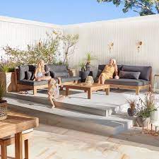 Cannes Sofa Package Charcoal In 2021 Freedom Furniture Outdoor Seating Areas Furniture