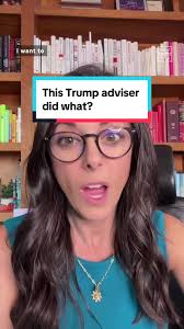 A senior Trump adviser admitting to illegal activity actually feels very