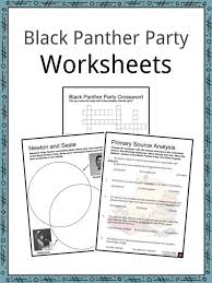 This post was created by a member of the buzzfeed commun. Black Panther Party Facts Worksheets Activism Decline Legacy Kids