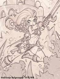 Check spelling or type a new query. Artstation Red Sonja Johannes Helgeson In 2021 Cartoon Drawings Drawings Strong Female Characters Art