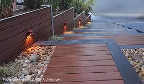 Moisturesheild Composite Decking For Stairs And Planters Deck Deck Stairs Wood Deck