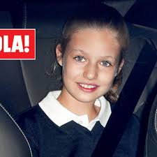 Imágenes exclusivas en ¡HOLA! de la princesa Leonor y la infanta Sofía en  su colegio