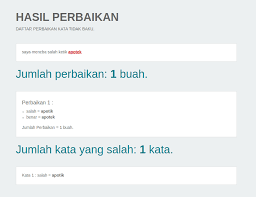 Dalam bahasa indonesia terdapat beragam bentuk kalimat. 5 Situs Online Pemeriksa Ejaan Typo Bahasa Indonesia Webaik