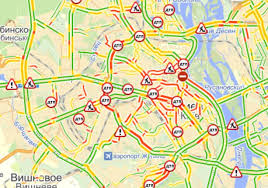 Смотрите прямо сейчас пробки киева и общую ситуацию на автомобильных дорогах в режиме ⏩онлайн. Iz Za Snegopada V Kieve Sereznye Probki Karta Novosti Mobilnaya Versiya Cenzor Net