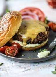 Best Veggie Burger The Best Ever Veggie Burger With Garlic Herb Mayo Recipe Best Veggie Burger Veggie Burger Veggie Burgers Recipe