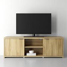 Media Stand Natural Made By Design Living Room Furniture Collections Furniture For Small Spaces Black Furniture Living Room