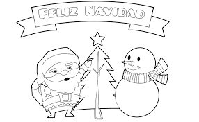 Letras De Feliz Navidad Para Colorear