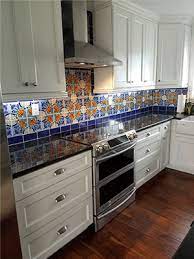 Look through mexican style kitchen pictures in different colors and styles and. Blue White Mexican Tile For Sale Buy Mexican Talavera Tiles Mexican Style Kitchens Talavera Tile Kitchen Mexican Tile Kitchen Backsplash
