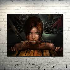 Never pay full price again. Tomb Raider New Game Landscape Art Silk Poster Print 13x18 24x32 Inch Lara Croft