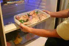 Every night, i take however much i'm going to eat and put it in the fridge to defrost and i just throw it in the oven for ~30mins. Food Safety Acmf