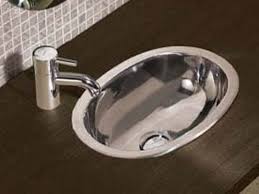 sink, bathroom sink, stainless steel