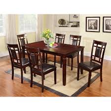 Kadalynn 7 Piece Dining Set Rectangular Dining Set Wooden Dining Tables Dining Room Sets