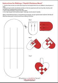 Want To Make Some Danish Christmas Hearts Danish Christmas Christmas Hearts Heart Template