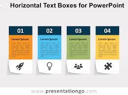 Unlike microsoft word where text elements are not separated by boxes, microsoft powerpoint has an isolated design in mind to help users edit . Text Box Process For Powerpoint Presentationgo