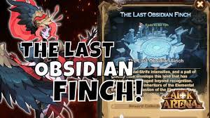 THE LAST OBSIDIAN FINCH - VOYAGE OF WONDERS! [FURRY HIPPO AFK ARENA] -  YouTube