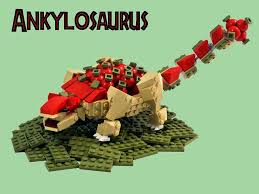 The Real Ankyl Biter The Brothers Brick Lego Dinosaur Lego Design Lego Animals