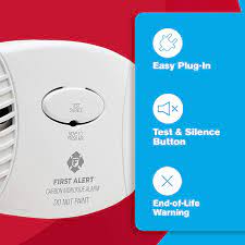 They include a small container full of gas at a high co. First Alert Security System Carbon Monoxide Plug In Alarm Co600 1 Pack Carbon Monoxide Detectors Amazon Com