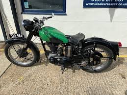 Image result for Green 1952 Motorcycle