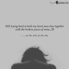 When you truly love someone, no distance or amount of time can tear you apart. Still Trying Hard To Hold Quotes Writings By Being Antisocial Yourquote