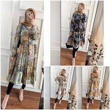 Wrap tunik sangat cocok menjadi model baju tunik untuk perut wanita gemuk karena dapat membuat perut terlihat lebih kecil. Harga Tunik Wanita Terbaik Fashion Muslim Agustus 2021 Shopee Indonesia