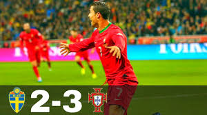 The irrepressible cristiano ronaldo scored a dazzling hat trick to send portugal into the 2014 world cup finals at the expense of zlatan ibrahimovic's sweden on tuesday, while france advanced by conju. Sweden Vs Portugal 2 3 World Cup 2014 Qualification All Goals Highlights Youtube