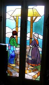 Art Deco Stained Glass Windows In A Private House In Essendon Hertfordshire Stained Glass Panels Stained Glass Stained Glass Designs