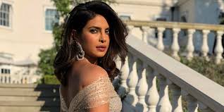 The indian film star and winner of miss world 2000 has been spotted at the royal wedding in windsor wearing a vivienne westwood grey dress and a philip treacy hat. Priyanka Chopra Wears Dior Princess Dress For Meghan Markle And Prince Harry S Reception Priyanka Royal Wedding Outfit Change