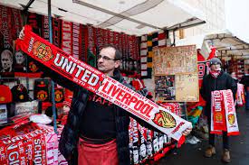 Half and half scarves are not okay and most football fans accept this. Manchester United Vs Liverpool Features World S Most Inappropriate Awful Bit Of Football Merchandise Mirror Online