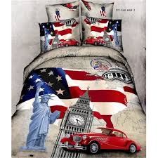 N'hésitez pas à consulter notre comparatif des meilleures ainsi que nos avis complets ! Parure De Lit New York Statue De La Liberte 220 X 240 Cm 1 Housse De Couette 1 Drap De Lit 4 Taies D Oreiller 63 X 63 Cm Cdiscount Maison