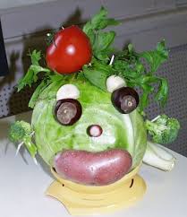 Bonshommes A La Maniere D Arcimboldo Activites De Printemps Batonnet De Bois Bonhomme
