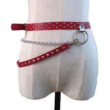 New Trendy Fashion Punk Hip Hop Leather Belts Waist Chain Pants Belt Hot Men Women Jeans Silver Metal Clothin Accessories Belt Size Chart Batman Belt