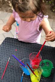 How to make diy puffy paint for kids that is actually puffy. Diy Window Paint Sensory Activity For Kids Mombrite