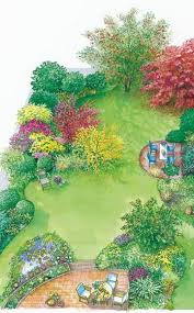 Im Herbst Sorgt Die Herbstfarbung Von Pflanzen Wie Den Facher Ahorn Dafur Dass In Unserem Garten Feurigen Farben Garten Gartengestaltung Garten Landschaftsbau